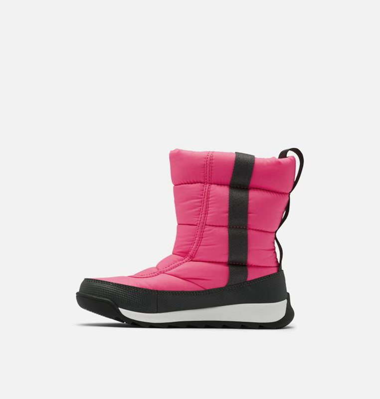 Sorel Childrens Whitney™ II Puffy Mid - Kids Snow Boots Pink/Black - 730548CAL